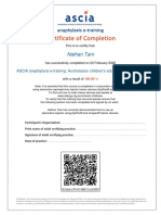 ASCIA_anaphylaxis_Australasian_schools-Certificate_of_Completion_for_100%_Assessment_Result_136688