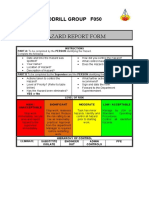 F050 Hazard Report Form Id 500 G