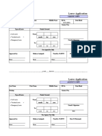 Leave Appli Form 2