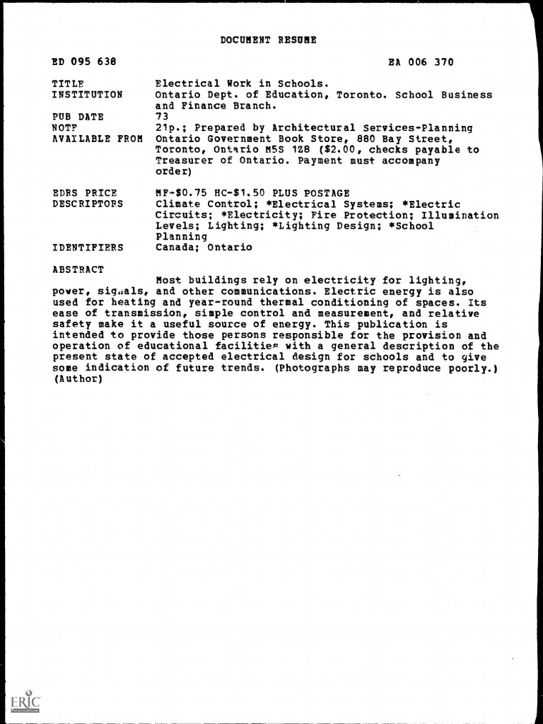 Understanding Electrical Systems in Schools A Guide to Electrical