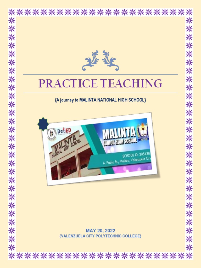 Sample e Portfolio For Fs2 PDF Lesson Plan Learning