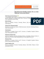 Determinants of BIM The Case of The Malaysian Construction Industry 2021 (USE TOE)