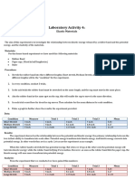 Laboratory Activity 4:: Elastic Materials