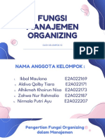 PPT Fungsi Manajemen Organizing