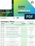 Programa EXPOGeociencias