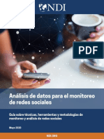 NDI - Social Media Monitoring Guide - Spanish