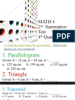 Math - ST Week2.4thquarter