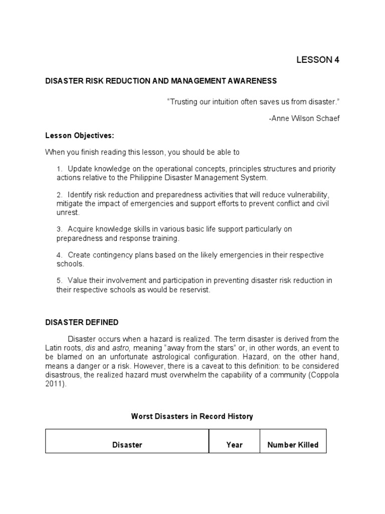 Disaster Risk Management Guide | PDF | Earthquakes | Tropical Cyclones