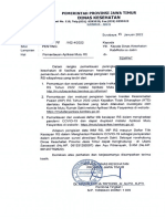 SE Dinkes Jatim No. 445-778-102.4-2022 - Pemantauan Aplikasi Mutu RS (Dinkes)