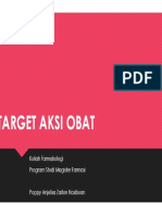 3 Target Aksi Obat