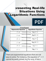 5-Representing Real-Life Situations Using Logarithmic Functions