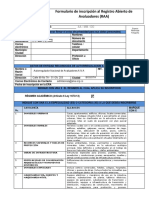 Formulario Inscripcion ANA