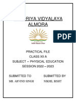 Physical Education File