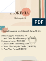 Kelompok 10 Biokimia