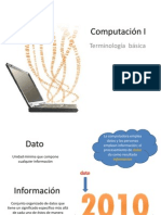 Computación I terminologia basica