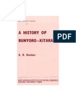 A History of Bunyoro-Kitara Kingdom by Dunbar