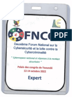 Scan - Badge Participation FNCC 2022