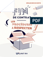 Unit RH Le Guide Des Procédures de Fin de Contrat