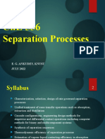 Separation Processes 21 22
