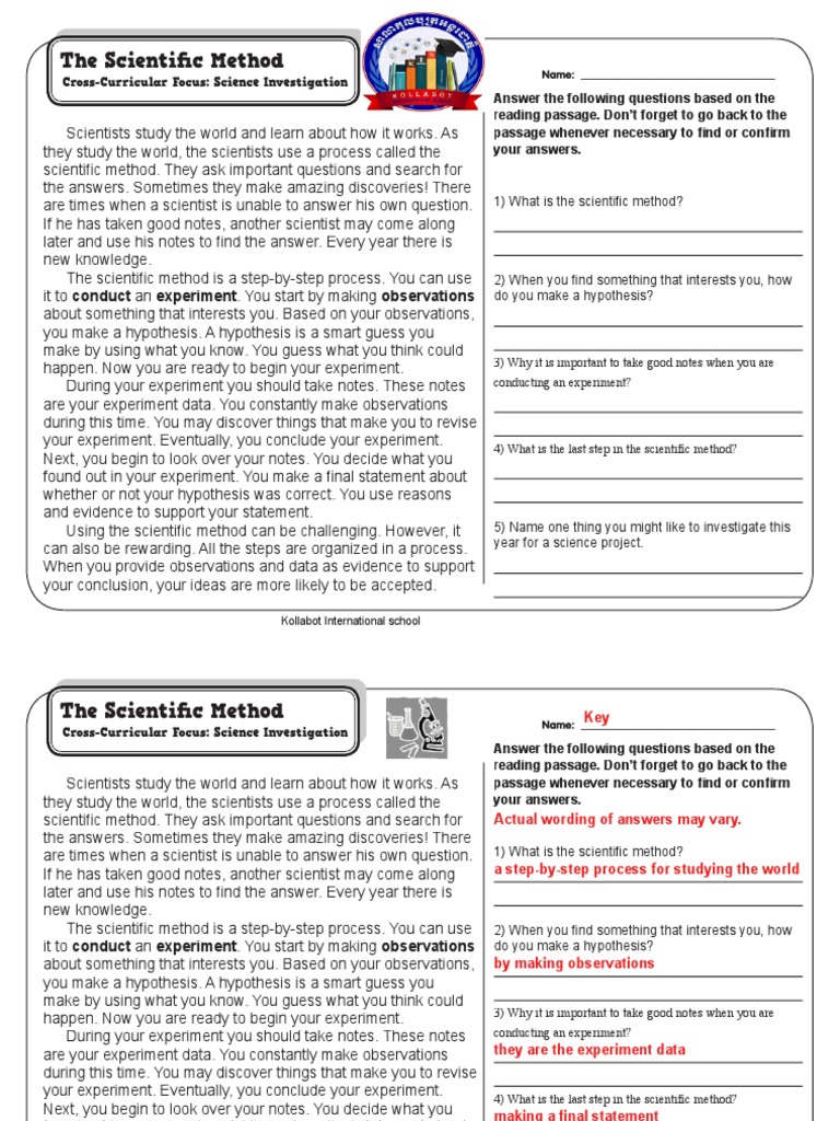 Gr3 Wk21 Scientific Method Download Free Pdf Scientific Method