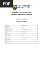 Metacentric Height Experiment Report | PDF | Buoyancy | Physics