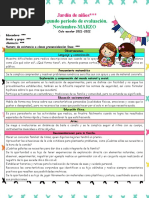 Sugerencias para Reportes de Evaluación Preescolar | PDF | Ritmo ...