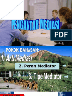 Mediasi dan Peran Mediator