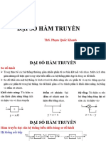 Bài giảng 03 Đại số Hàm truyền