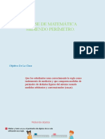 Clase de Matemática Midiendo Perímetro.