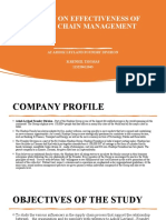 Impact of SCM on Supplier Relationships at Ashok Leyland Foundry