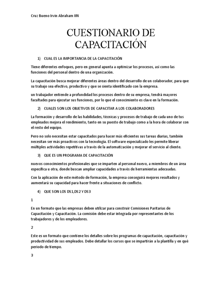 Diagnóstico y Estrategias de Capacitación | PDF | Economias | Business