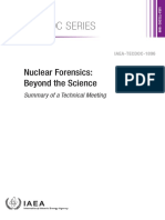 Nuclear Forensics-Beyond The Science