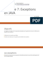 Chap 7- Exceptions en JAVA