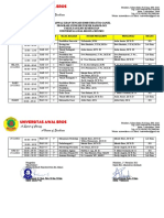 Jadwal Ujian Tengah Semester TA.2022-2023 Ganjil Universitas Awal Bros