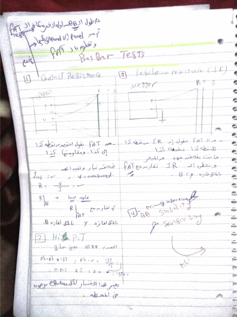 Bus Bar Test | PDF