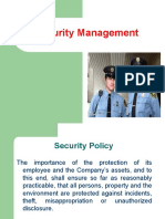 HSE-BMS-007 Security Management