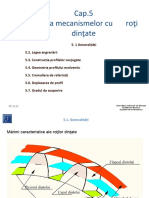 Sinteza mecanismelor cu roti dintate modificat