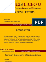 Bussiness Letter