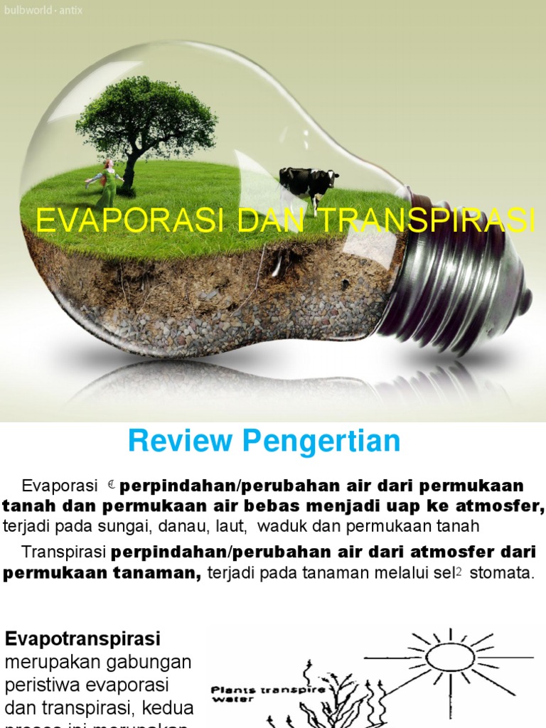 Petemuan 4. Evaporasi Dan Transpirasi | PDF