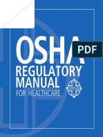Osha Regulatory Manual For Health Care