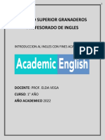 Introd. Al Ingles Con Fines Académicos - Booklet 2022