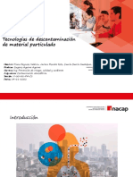 Tecnologías de Descontaminación de Material Particulado