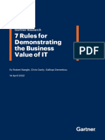 7 Rules For Demonstrating The Business Value of It