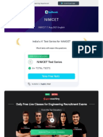 NIMCET 7 Aug 2021 English 6113a507cc2c6b07b9fb8e92 (English)