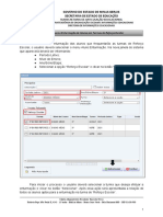 Passo A Passo - Enturmação Turmas de Reforço Escolar