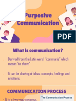 W2 - The Communication Process, Its Importance and Principles