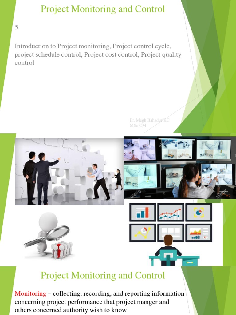 Project Monitoring and Control 5.1 | PDF | Evaluation | Project Management