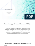 Necrotizing Periodontitis