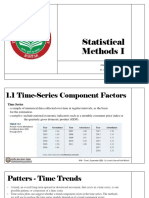 Statistical Methods I: Time Series Analysis and Forecasting