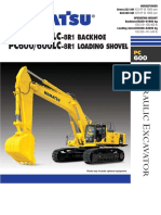 Large Excavator PC600-8R1 SE Spec Sheet